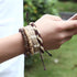 Vintage Multi-Layer Handmade Hemp Men Bracelets