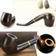 1 Pieces Fashion Style Ebony Smoking Pipe