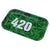 270*160mm Stainless Steel Square Ashtray Rollling Tray