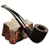 Wood Bent Smoke Tobacco Dis-mountable Pipe