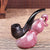 Wood Bent Smoke Tobacco Dis-mountable Pipe