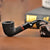 Wood Bent Smoke Tobacco Dis-mountable Pipe