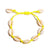 Boho Ocean Beach Hemp Macrame Shell Bracelet
