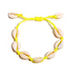 Boho Ocean Beach Hemp Macrame Shell Bracelet