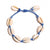 Boho Ocean Beach Hemp Macrame Shell Bracelet