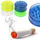 Plastic Tobacco Grinder Hand Muller