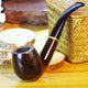 1 Pieces Fashion Style Ebony Smoking Pipe