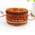 4pcs/set Multi-color Punk  Alloy Rope Bracelets
