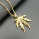 2 Color Hemp Leaf Pendant