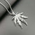 2 Color Hemp Leaf Pendant