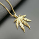 2 Color Hemp Leaf Pendant
